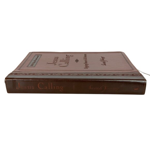 Jesus Calling 365-Day Devotional By Sarah Young Large Text Leathersoft Book - Picture 2 of 7